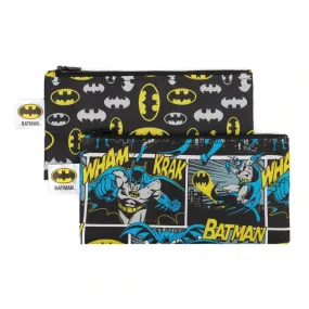 Bumkins Reusable Snack Bag - Twin Pack Batman