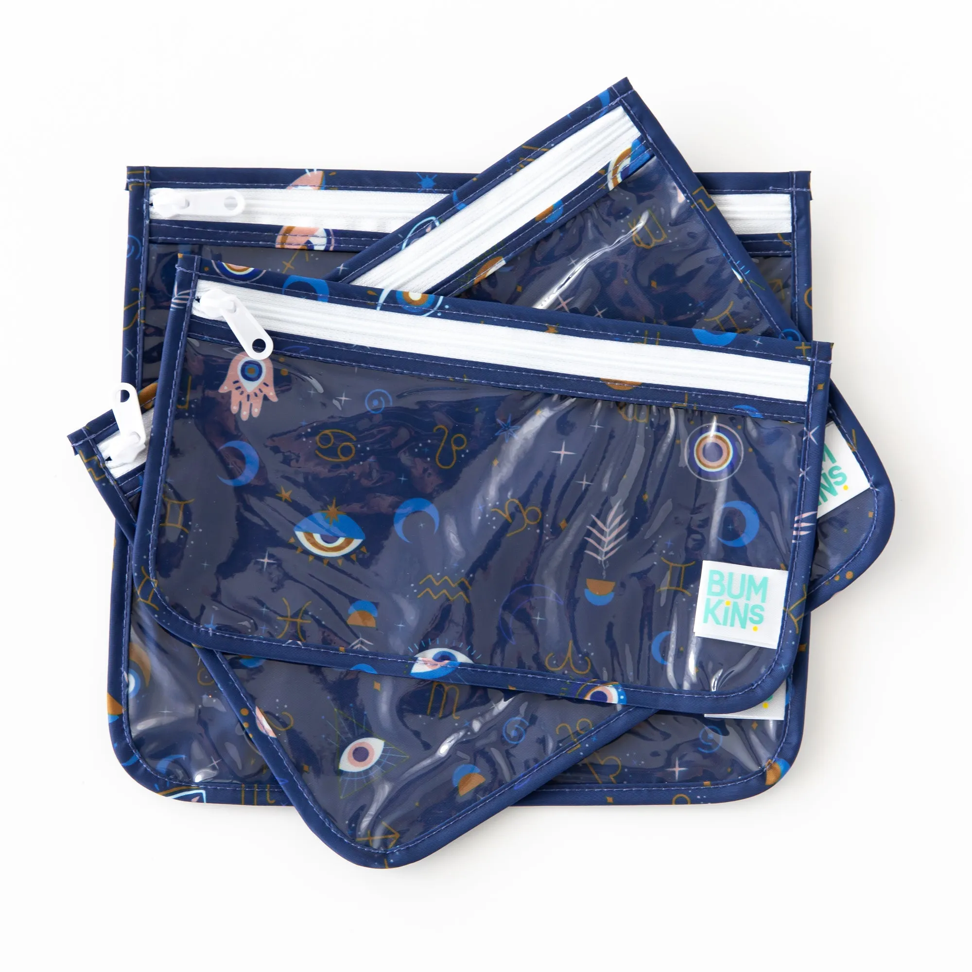 Clear Travel Bag 3 Pack: Evil Eye