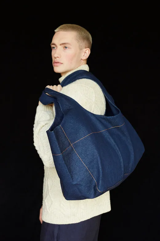 Denim Hold All Bag