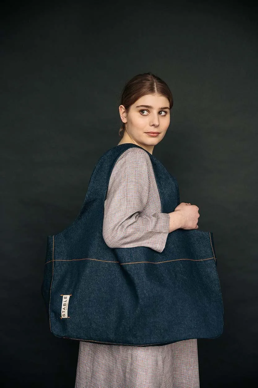 Denim Hold All Bag