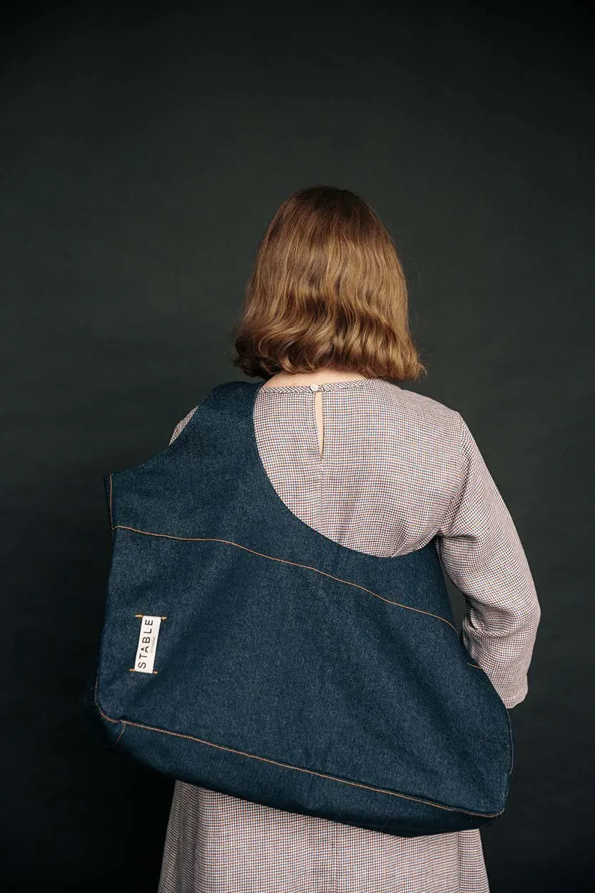 Denim Hold All Bag