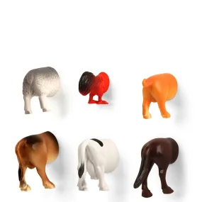 Farm Animal Butt Magnets