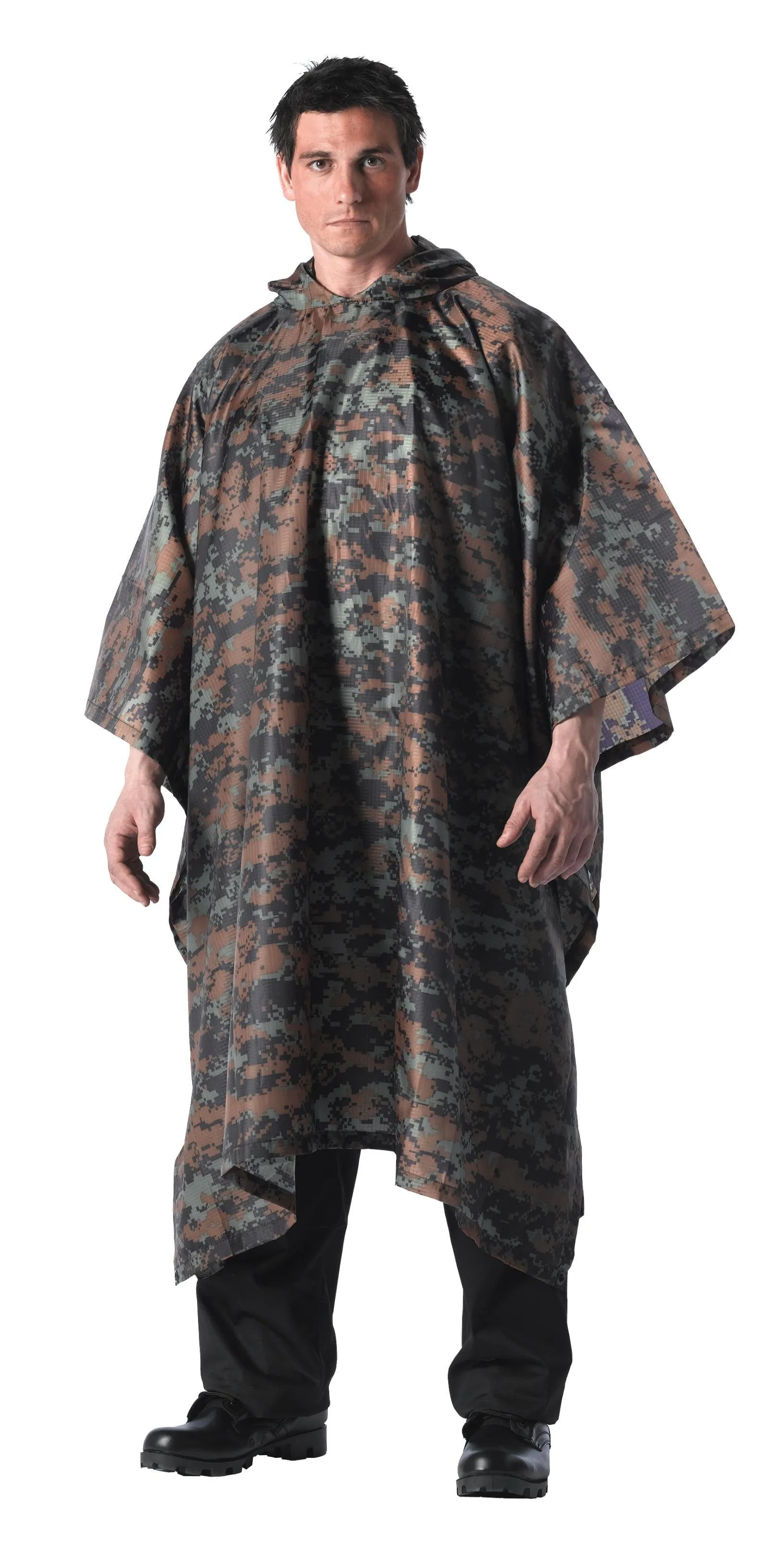 GI Type Rip-Stop Poncho