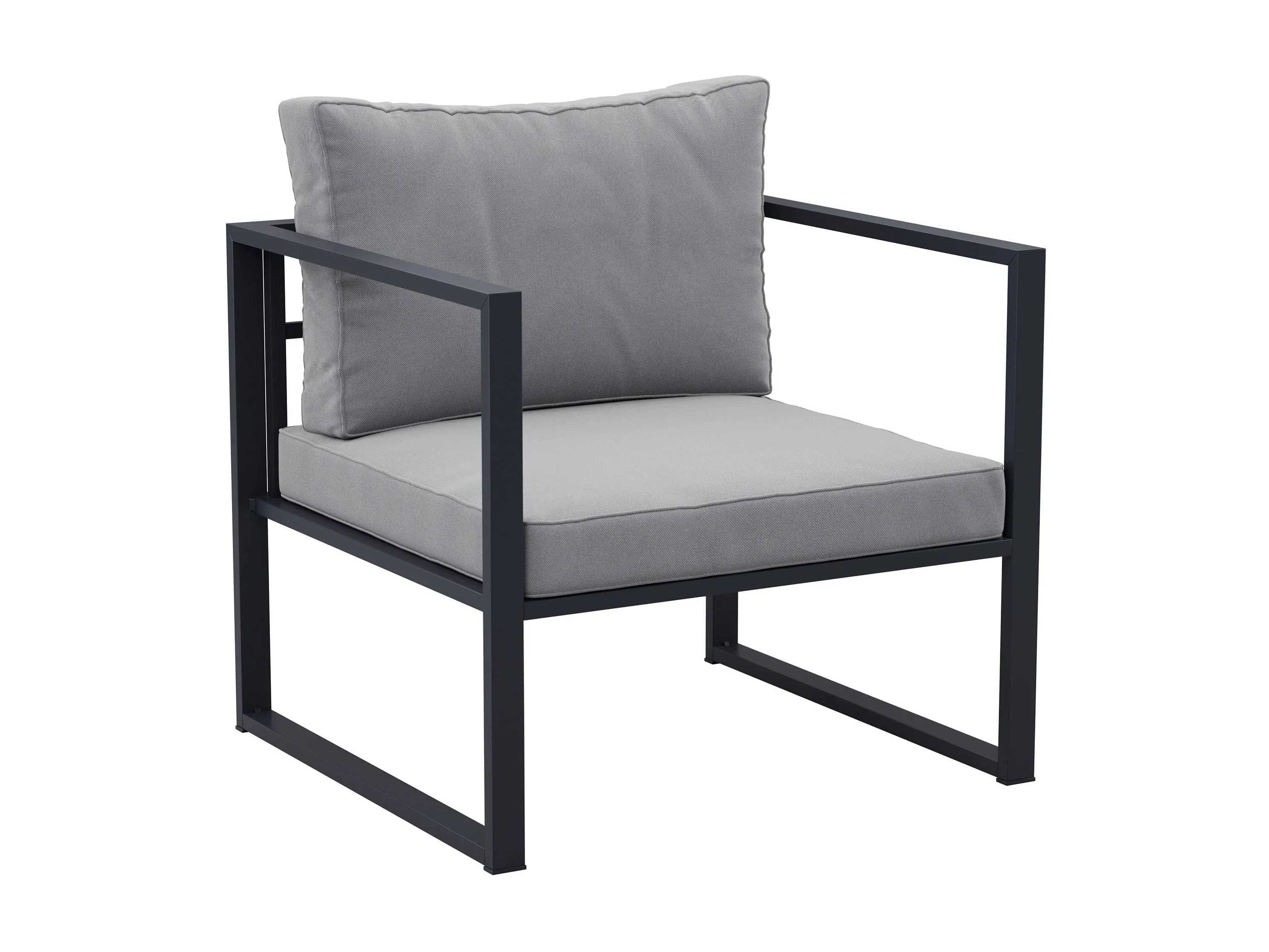 Grey 4-Piece Patio Set