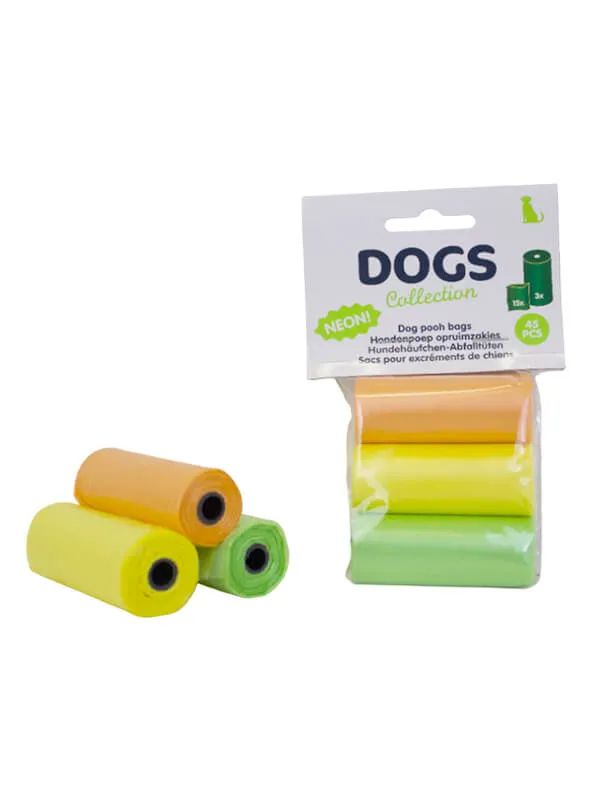 Pet Waste Bags Set - 4 Pack Bundle - 180 Pieces