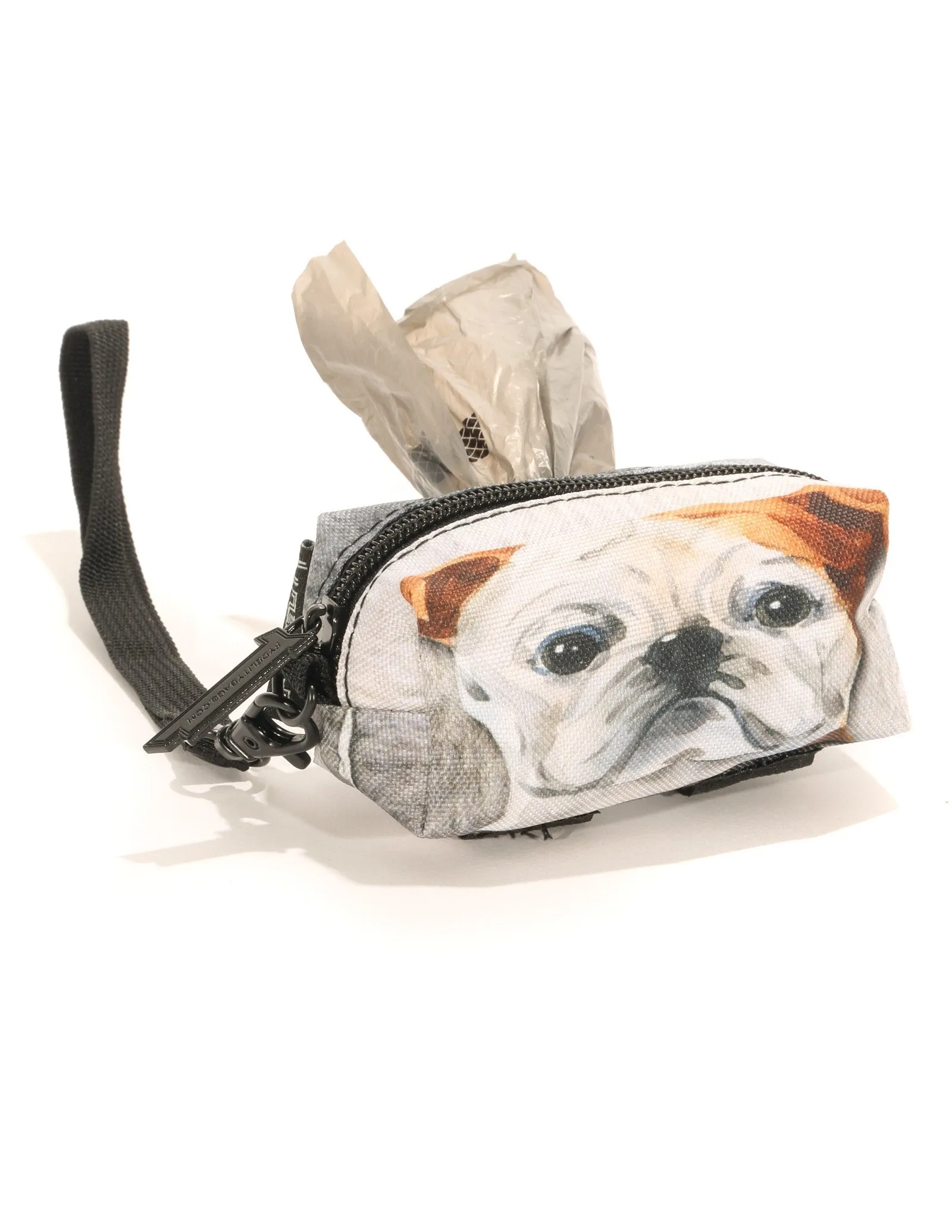 poopyCUTE | Cute Poop Bag Holder | DOGGIE English bulldog