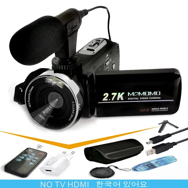 Portable Travel HD Digital Cameras 3.0 inch Screen Video