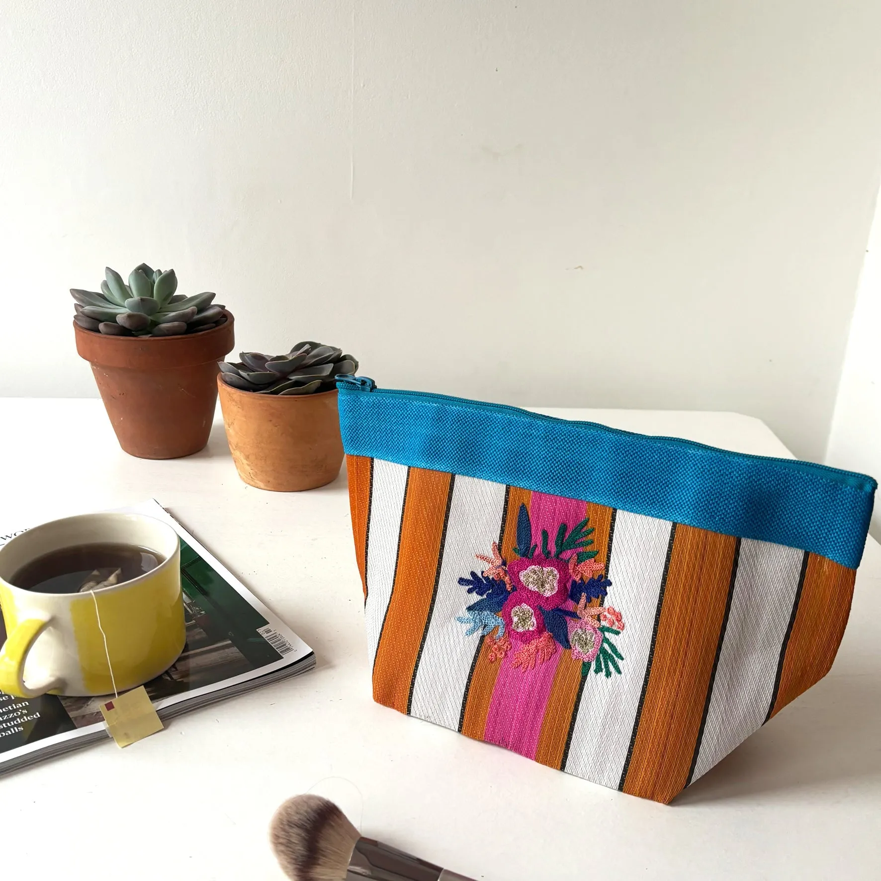 Posy Floral Recycled Pouch