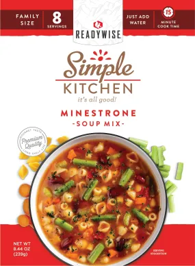 ReadyWise - Minestrone Soup - 6 Pack