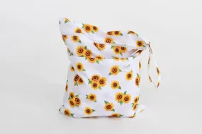 Reusable Wet Bag Sunflower