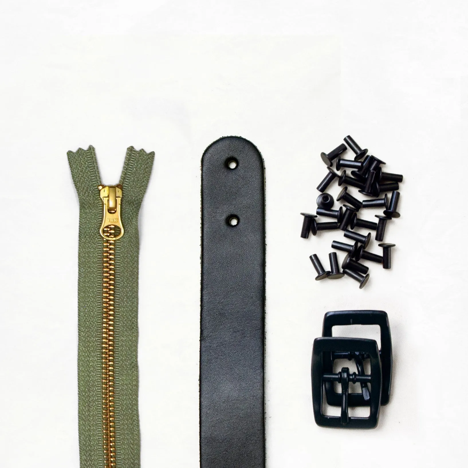 Slabtown - Black Leather   Hardware Kit