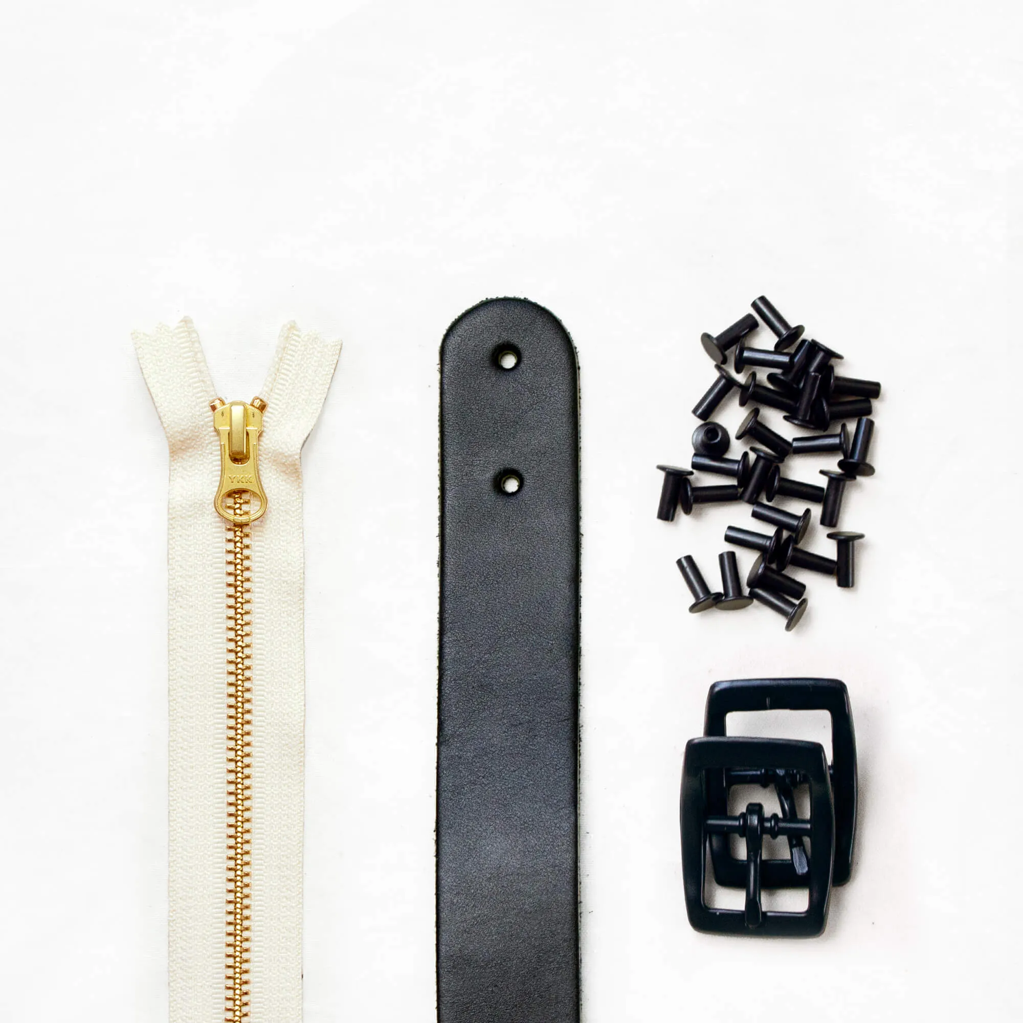 Slabtown - Black Leather   Hardware Kit